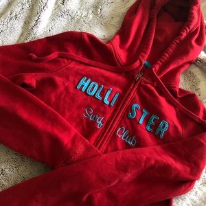 Red Hollister Hoodie